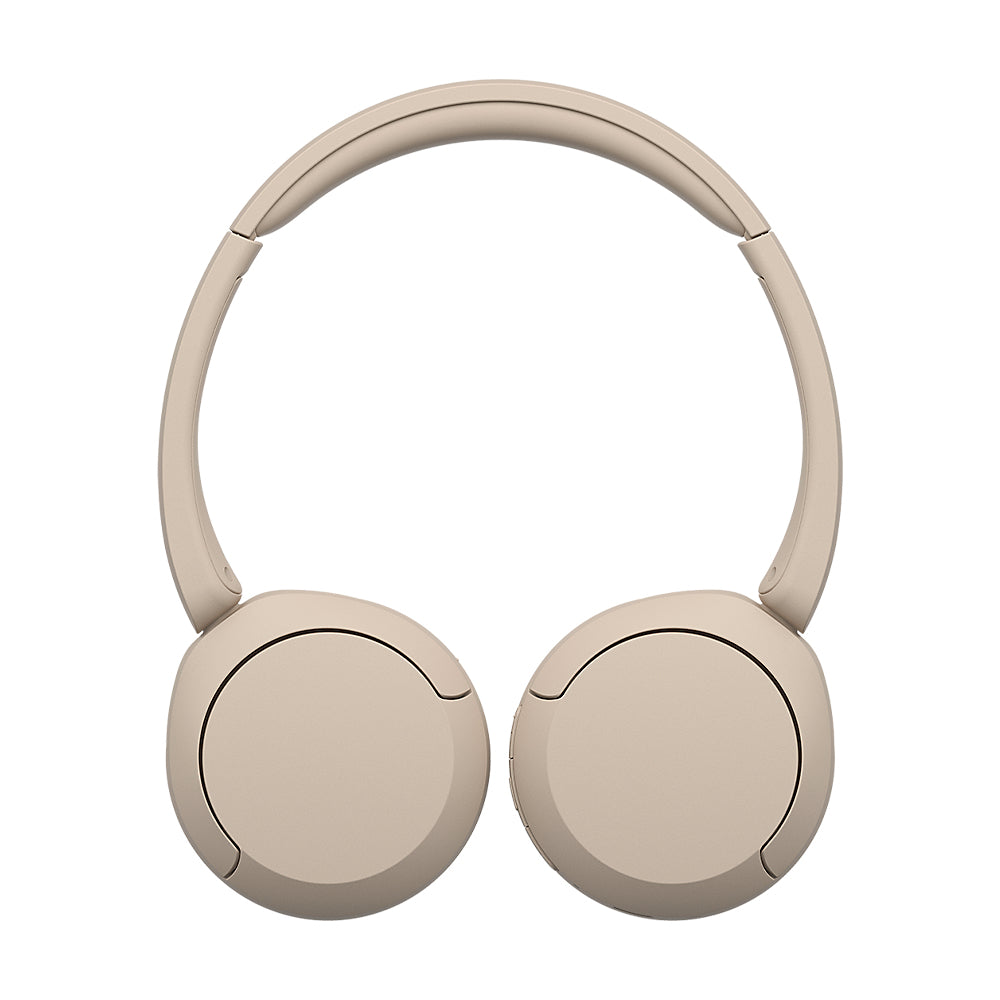Sony Sony WH-CH520 Headset Trådløs Opkald/musik USB Type-C Bluetooth Opladningsstativ Cremefarvet