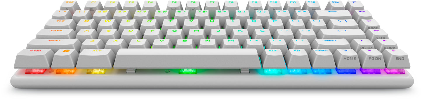 Alienware Alienware Pro Wireless Gaming Keyboard tastatur Spil USB + RF Wireless + Bluetooth Hvid