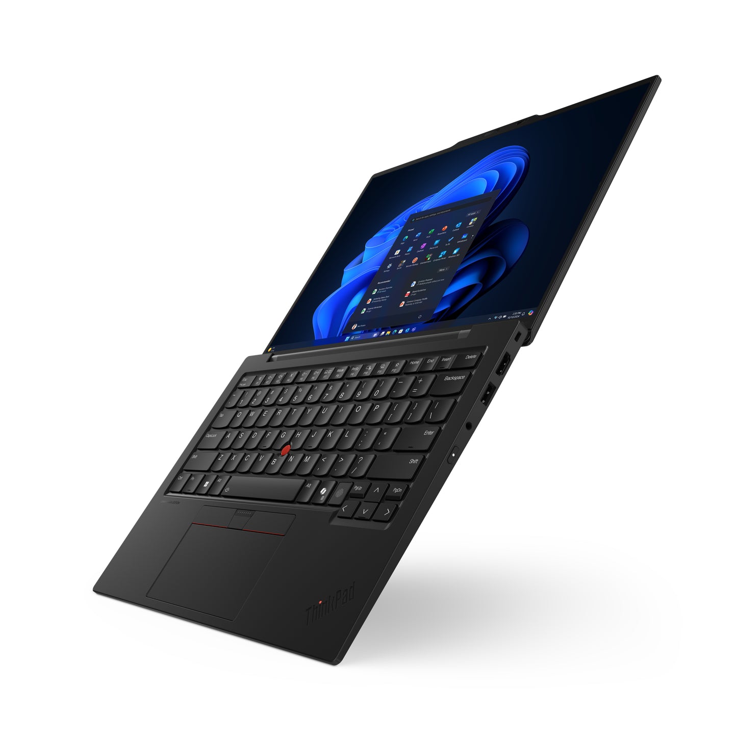 Lenovo Lenovo ThinkPad X1 Carbon Gen 13 Aura Edition Intel Core Ultra 7 265U Laptop 35,6 cm (14") Berøringsskærm 2.8K 64 GB LPDDR5x-SDRAM 1 TB SSD Wi-Fi 7 (802.11be) Windows 11 Pro Engelsk Sort