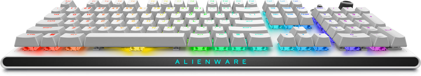 Alienware Alienware AW920K tastatur Spil USB + RF Wireless + Bluetooth Hvid