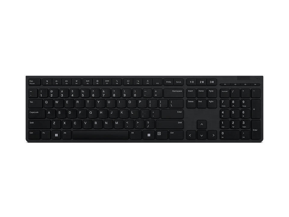 Lenovo Lenovo 4Y41K04031 tastatur Kontor RF trådløs + Bluetooth US engelsk Grå
