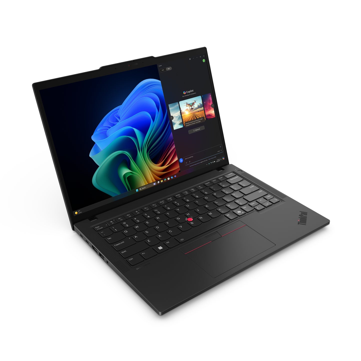Lenovo Lenovo ThinkPad T14 Gen 6 (AMD) Copilot+ PC AMD Ryzen AI 5 340 Laptop 35,6 cm (14") WUXGA 32 GB DDR5-SDRAM 1 TB SSD Wi-Fi 7 (802.11be) Windows 11 Pro Tysk Sort