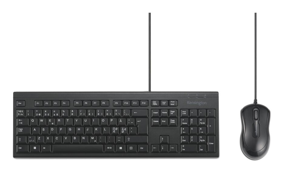 Kensington Kensington Kablet KM100 EQ-sæt med tastatur og mus