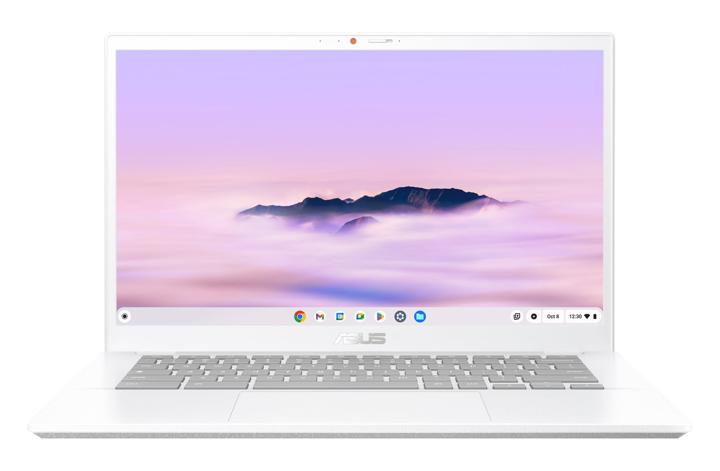 ASUS ASUS Chromebook Plus CX34 CX3402CBA-MW0166 Intel® Core™ i5 i5-1235U 35,6 cm (14") Fuld HD 8 GB LPDDR5-SDRAM 256 GB UFS Wi-Fi 6 (802.11ax) ChromeOS Tysk Hvid