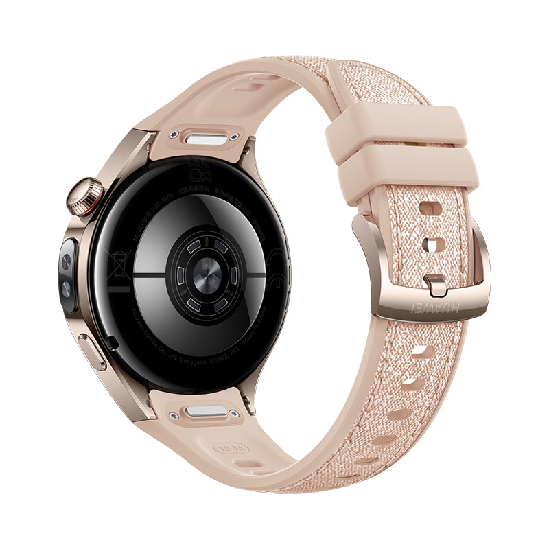 Huawei Huawei WATCH 5 3,51 cm (1.38") AMOLED 42 mm Digital 466 x 466 pixel Berøringsskærm Beige GPS (satellit)