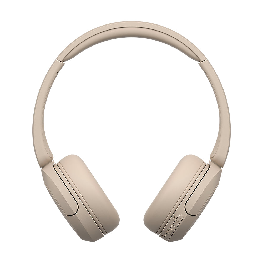 Sony Sony WH-CH520 Headset Trådløs Opkald/musik USB Type-C Bluetooth Opladningsstativ Cremefarvet