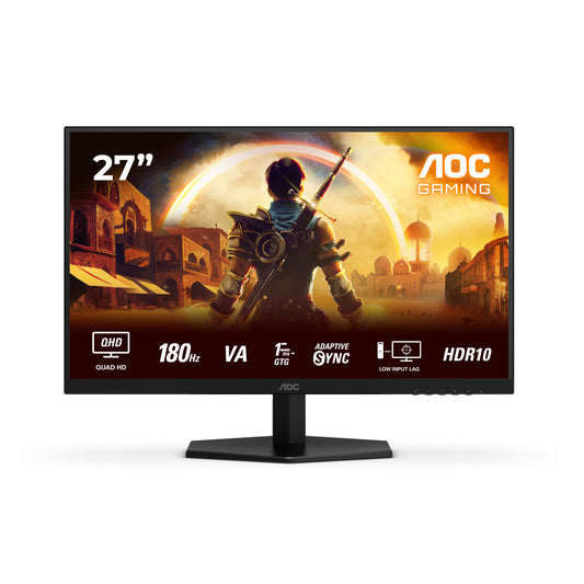 AOC AOC G4 Q27G42XNE computerskærm 68,6 cm (27") 2560 x 1440 pixel Quad HD LED Sort, Rød