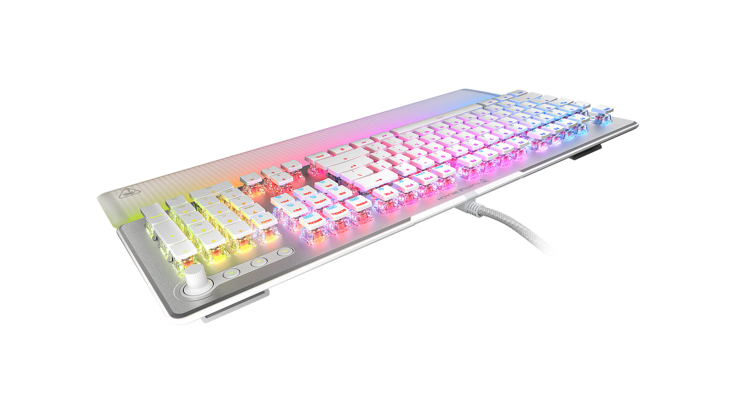 Turtle Beach Turtle Beach Vulcan II Max tastatur Spil USB QWERTZ Tysk Hvid