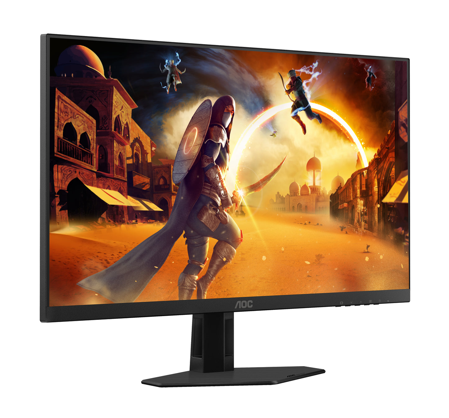 AOC AOC G4 Q24G4RE computerskærm 60,5 cm (23.8") 2560 x 1440 pixel Quad HD LED Sort, Rød