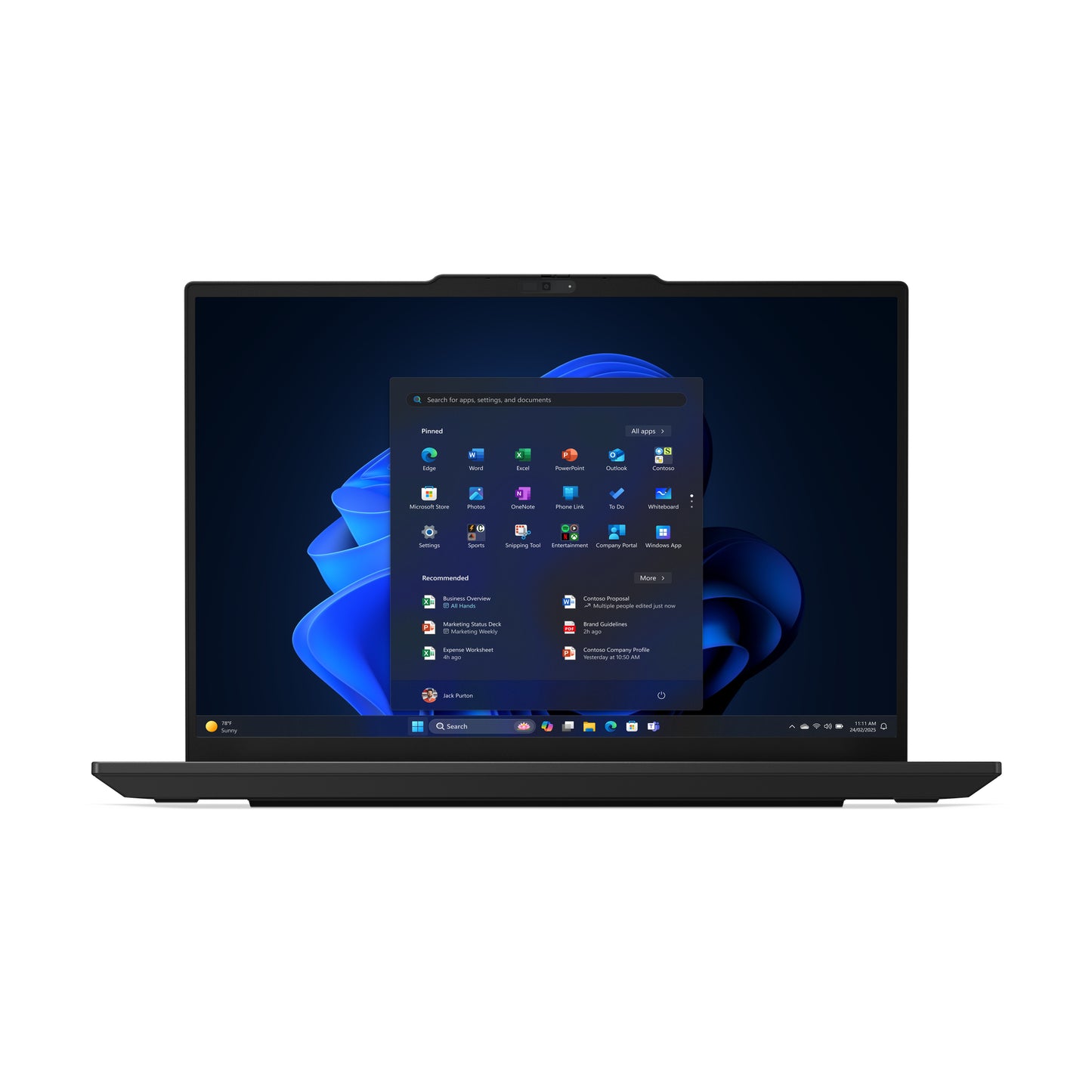 Lenovo Lenovo ThinkPad E14 Gen 7 (Intel) Intel Core Ultra 7 255H Laptop 35,6 cm (14") WUXGA 16 GB DDR5-SDRAM 512 GB SSD Wi-Fi 6E (802.11ax) Windows 11 Pro Belgisk Sort