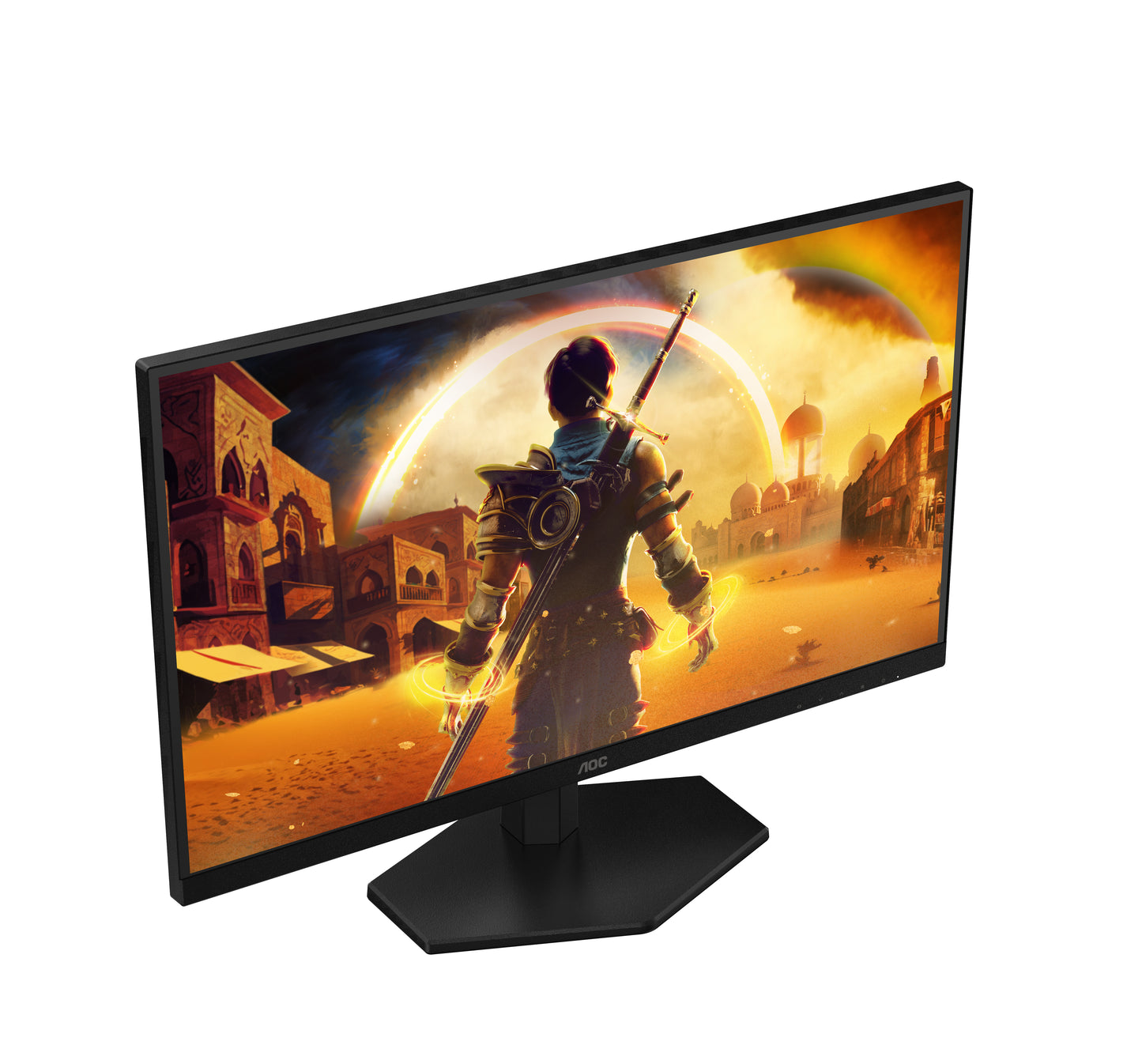AOC AOC G4 Q27G42XNE computerskærm 68,6 cm (27") 2560 x 1440 pixel Quad HD LED Sort, Rød