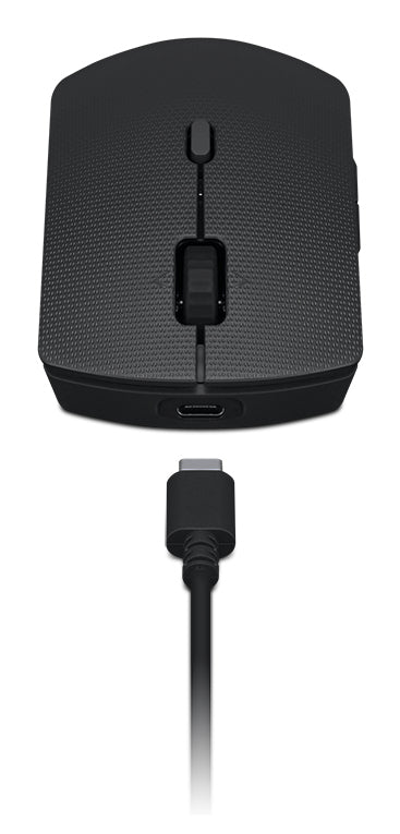 Lenovo Lenovo 4X31R64351 tastatur Mus inkluderet Kontor RF trådløs + Bluetooth US engelsk Sort