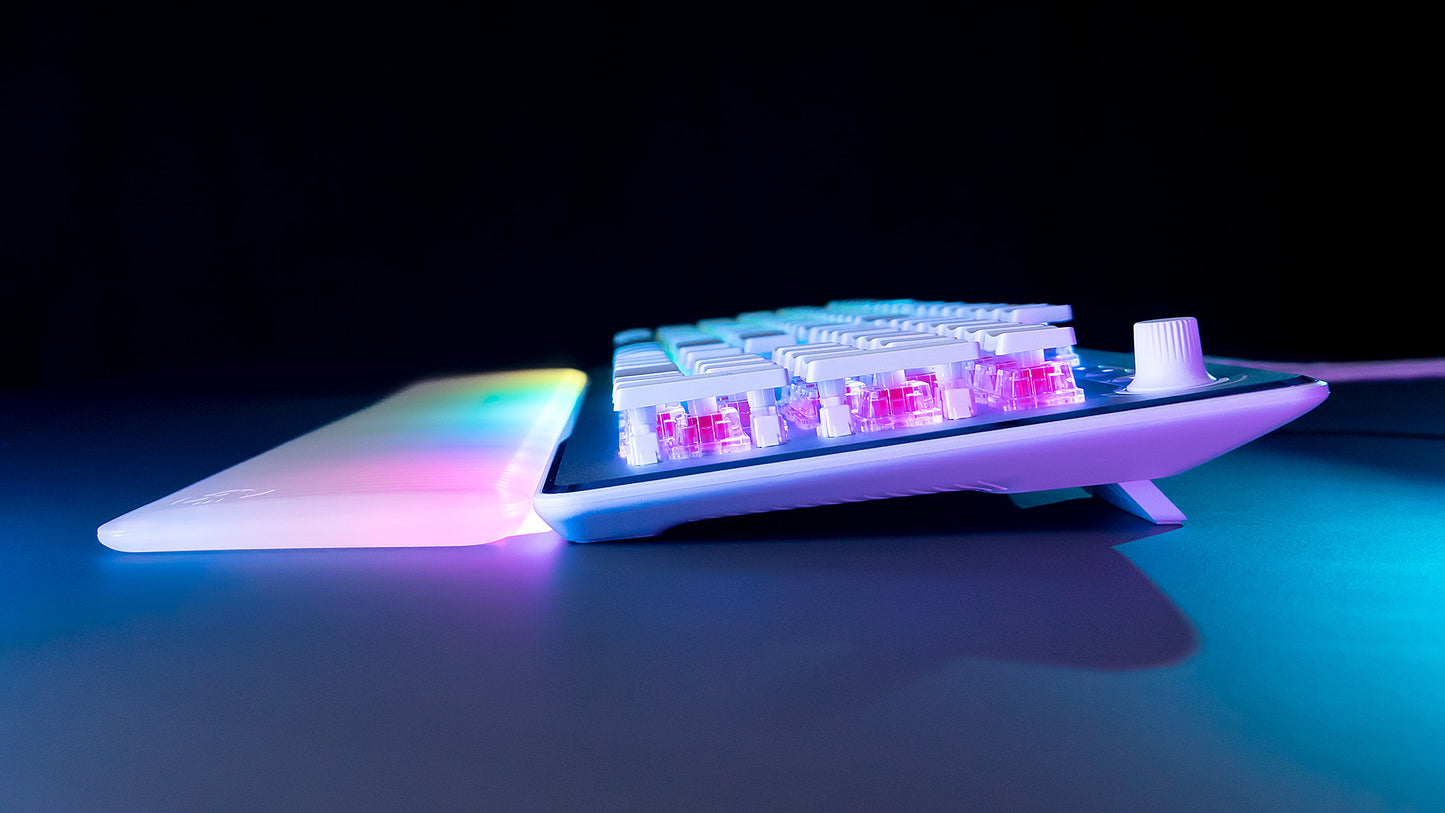 Turtle Beach Turtle Beach Vulcan II Max tastatur Spil USB QWERTZ Tysk Hvid