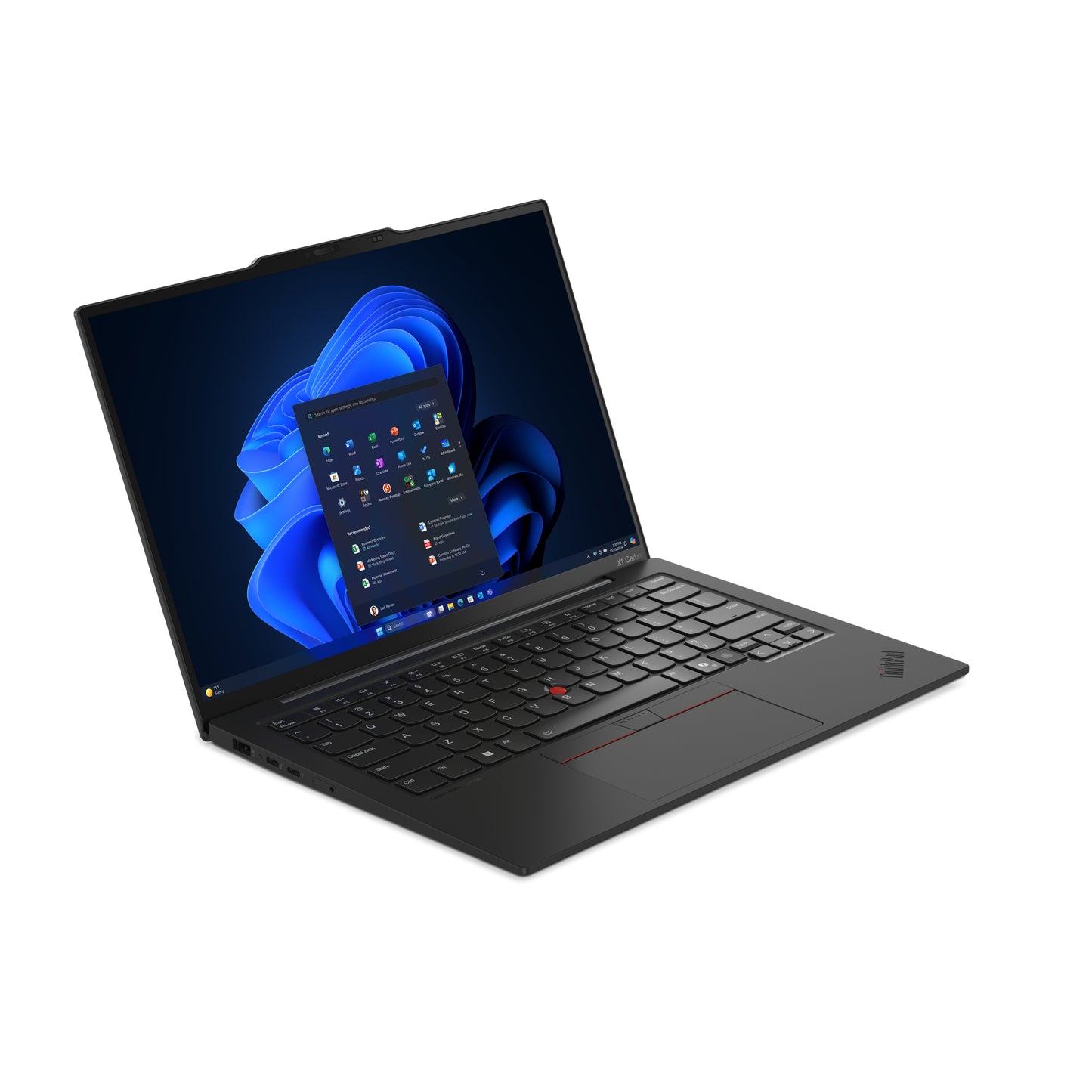 Lenovo Lenovo ThinkPad X1 Carbon Gen 13 Aura Edition Intel Core Ultra 7 265U Laptop 35,6 cm (14") Berøringsskærm 2.8K 64 GB LPDDR5x-SDRAM 1 TB SSD Wi-Fi 7 (802.11be) Windows 11 Pro Engelsk Sort