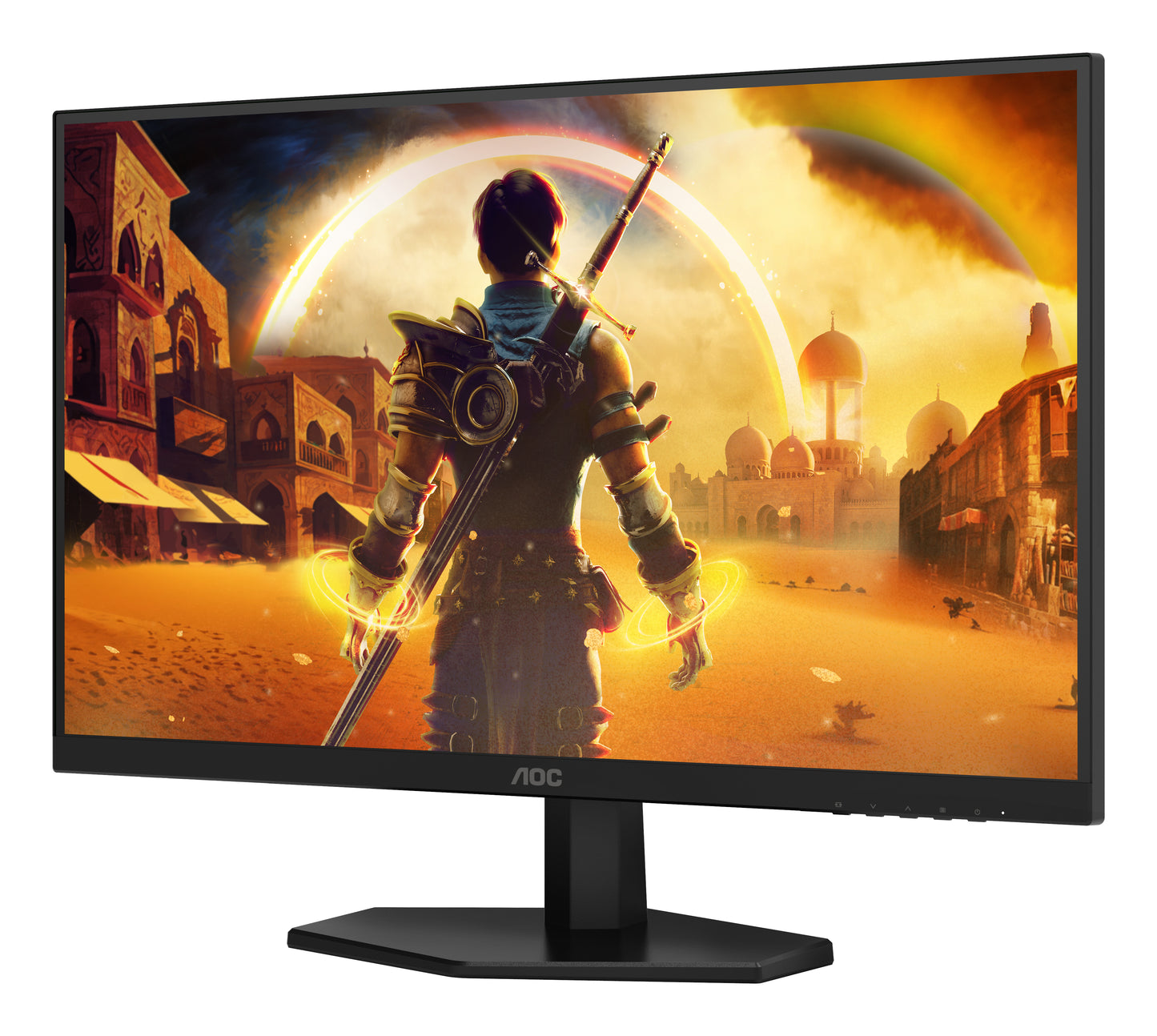 AOC AOC G4 Q27G42XNE computerskærm 68,6 cm (27") 2560 x 1440 pixel Quad HD LED Sort, Rød