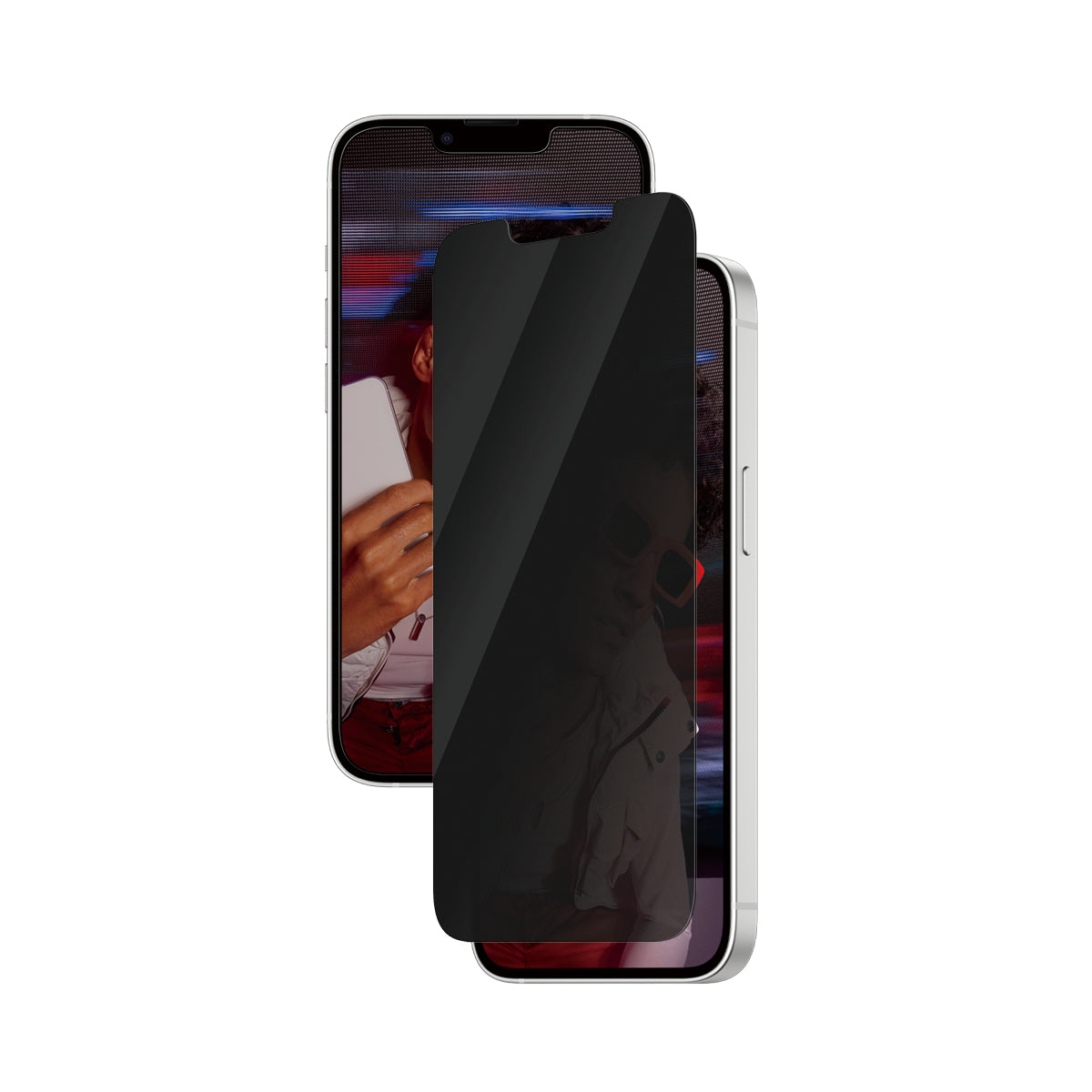 PanzerGlass PanzerGlass SAFE. by ® Privacy Skærmbeskyttelse iPhone 16e | 14 | 13 | 13 Pro | Ultra-Wide Fit m. Aligner