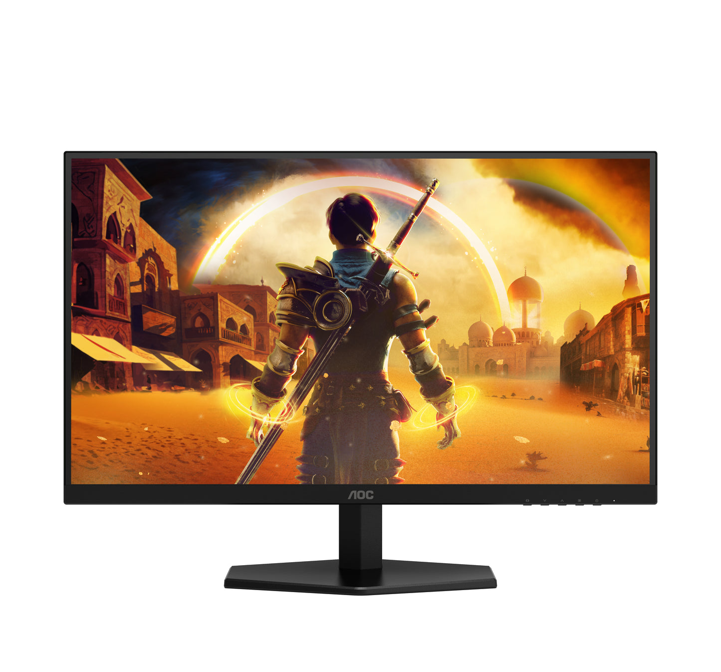 AOC AOC G4 Q27G42XNE computerskærm 68,6 cm (27") 2560 x 1440 pixel Quad HD LED Sort, Rød