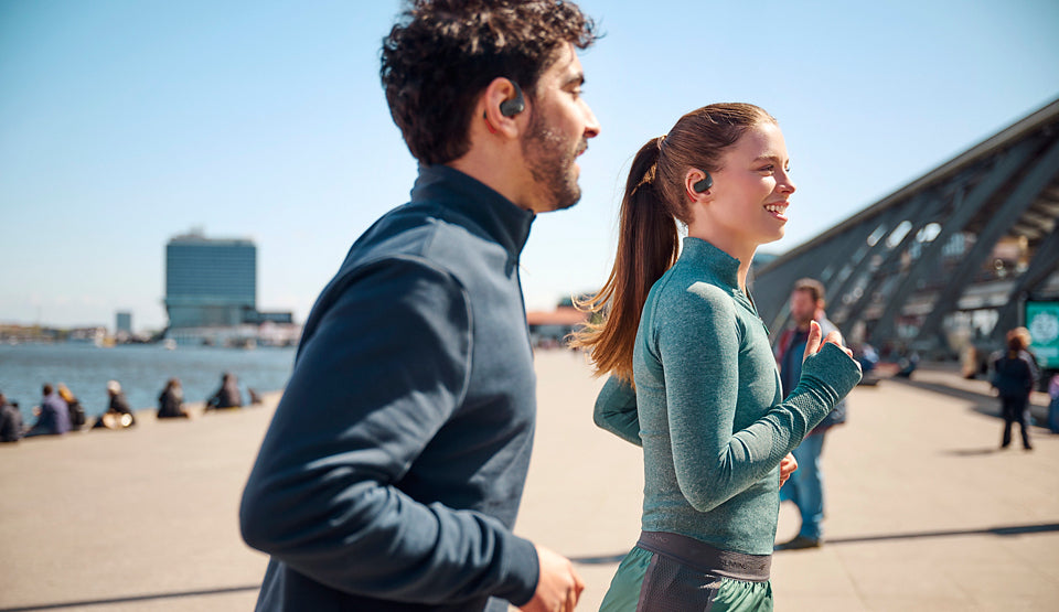 Philips Philips 6000 series TAA6709BK/00 hovedtelefoner/headset True Wireless Stereo (TWS) Ørekrog Sport Bluetooth Sort, Rød