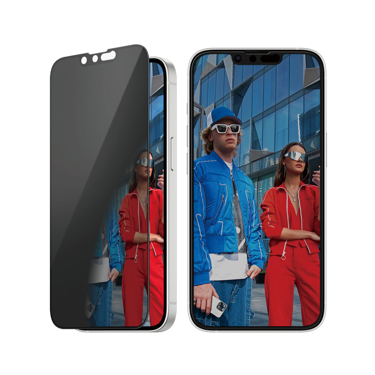 PanzerGlass PanzerGlass ® Privacy Skærmbeskyttelse iPhone 16e | 14 | 13 | 13 Pro | Ultra-Wide Fit m. Aligner