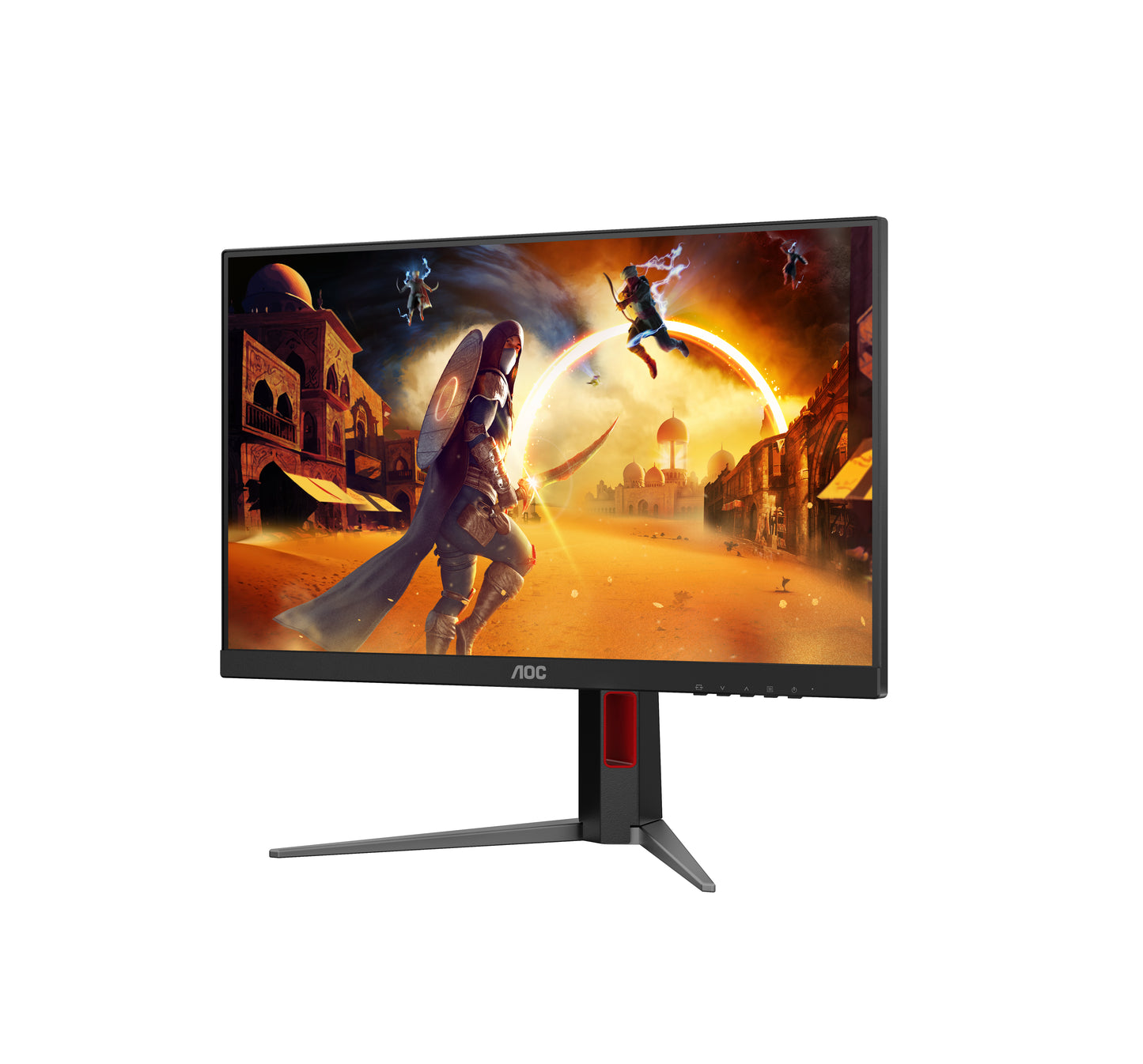 AOC AOC G4 24G4HA computerskærm 60,5 cm (23.8") 1920 x 1080 pixel Fuld HD LED Sort, Rød