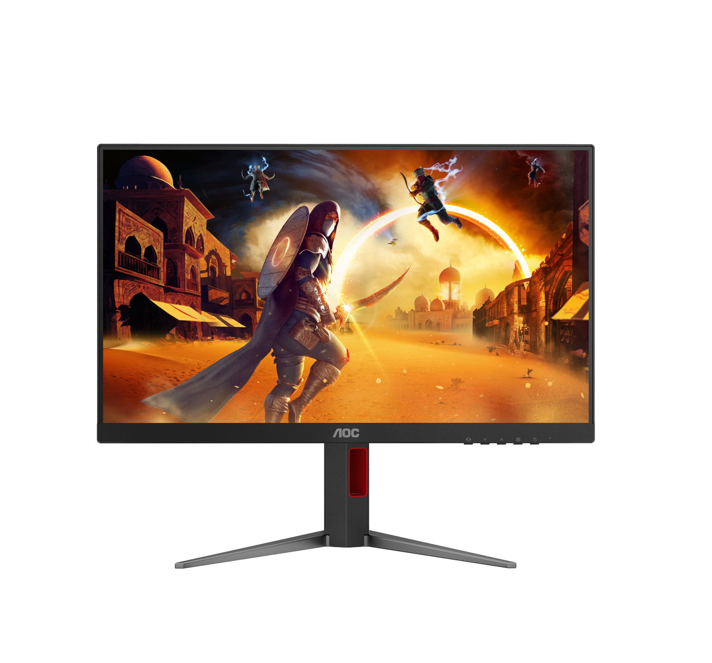 AOC AOC G4 24G4HA computerskærm 60,5 cm (23.8") 1920 x 1080 pixel Fuld HD LED Sort, Rød