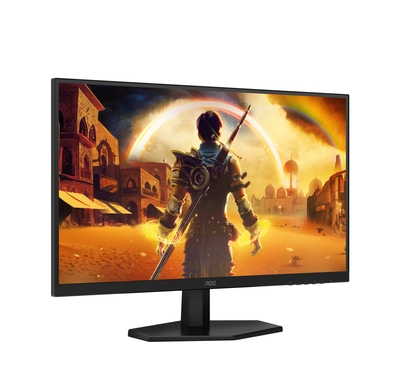 AOC AOC G4 Q27G42XNE computerskærm 68,6 cm (27") 2560 x 1440 pixel Quad HD LED Sort, Rød