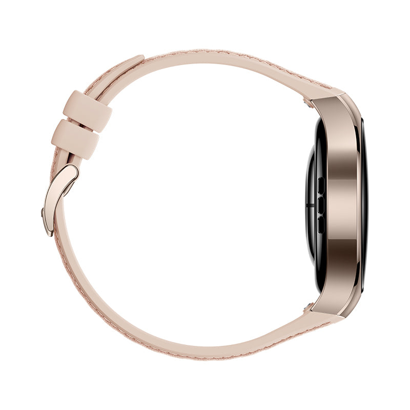 Huawei Huawei WATCH 5 3,51 cm (1.38") AMOLED 42 mm Digital 466 x 466 pixel Berøringsskærm Beige GPS (satellit)