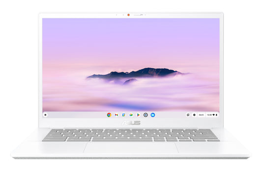 ASUS ASUS Chromebook Plus CX34 CX3402CBA-MW0166 Intel® Core™ i5 i5-1235U 35,6 cm (14") Fuld HD 8 GB LPDDR5-SDRAM 256 GB UFS Wi-Fi 6 (802.11ax) ChromeOS Tysk Hvid