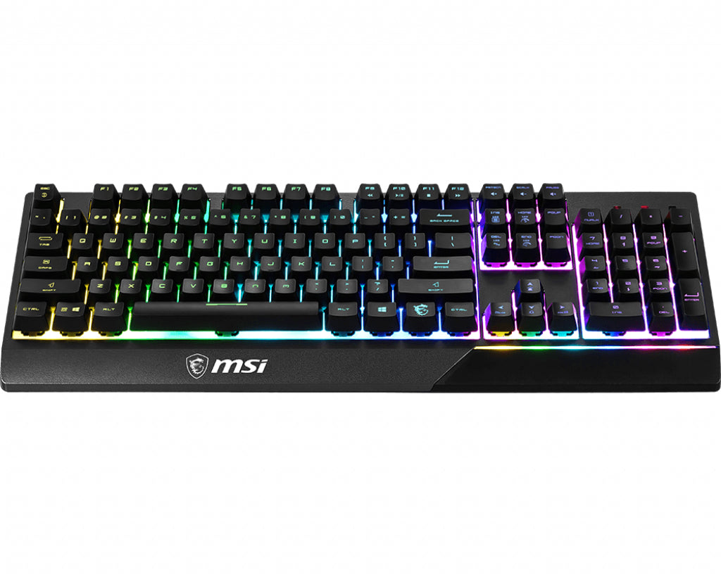 MSI MSI Vigor GK30 tastatur Spil USB QWERTZ Tysk Sort