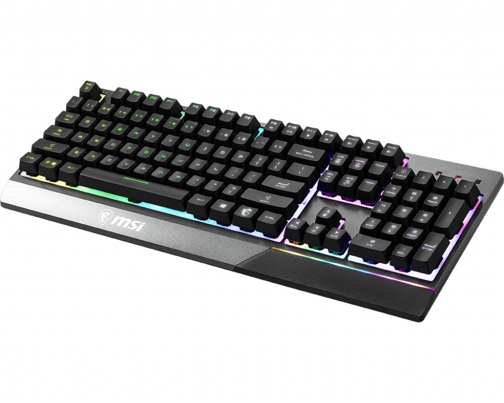 MSI MSI Vigor GK30 tastatur Spil USB QWERTZ Tysk Sort