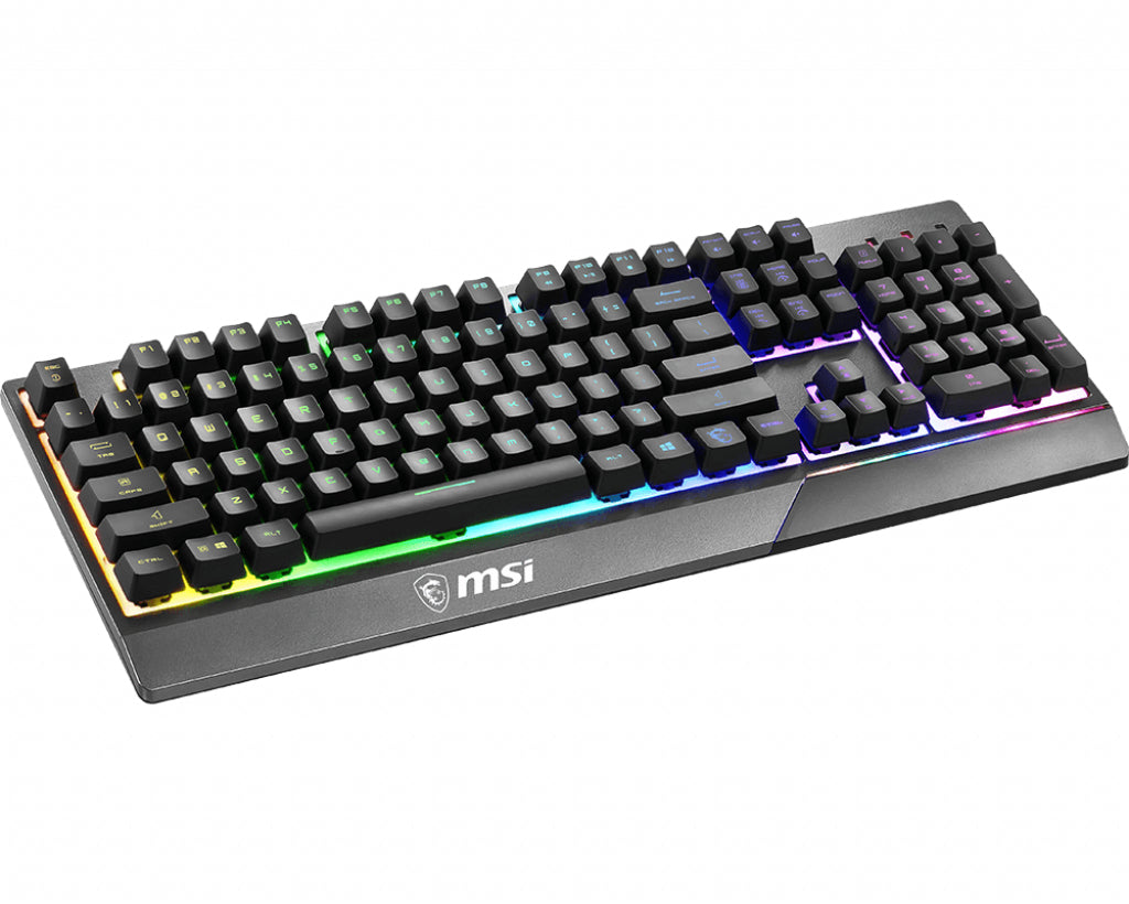 MSI MSI Vigor GK30 tastatur Spil USB QWERTZ Tysk Sort