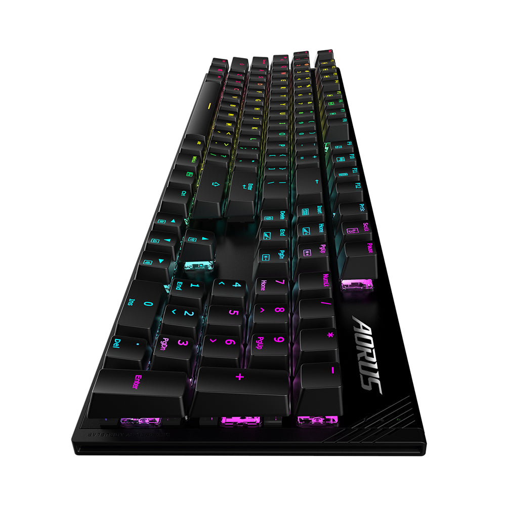 GIGABYTE GIGABYTE AORUS K1 tastatur Spil USB QWERTY Engelsk Sort