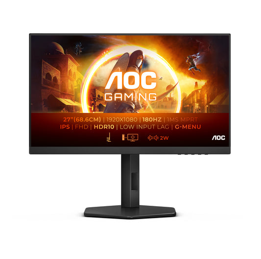 AOC AOC G4 27G4X computerskærm 68,6 cm (27") 1920 x 1080 pixel Fuld HD LED Sort