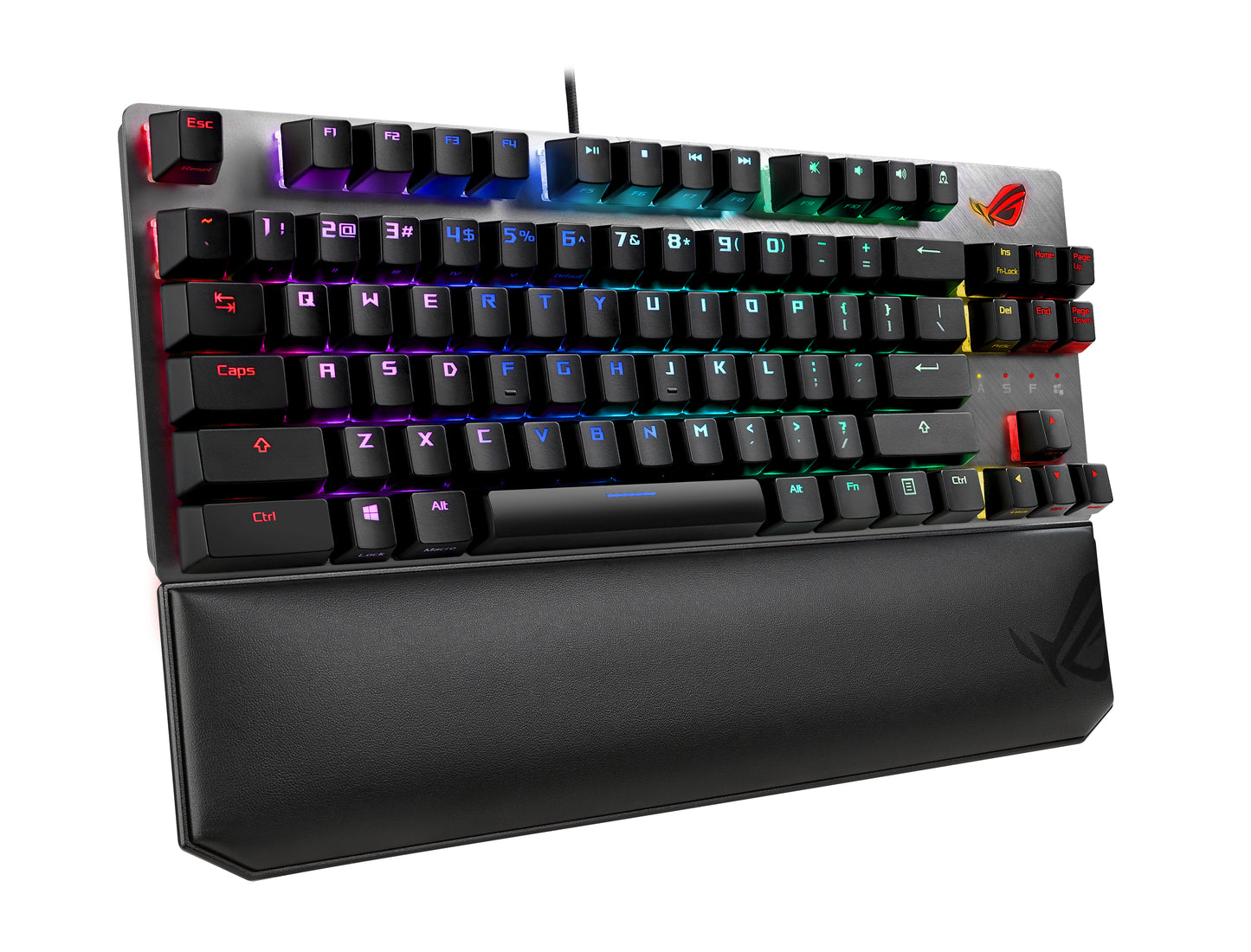 ASUS ASUS ROG Strix Scope NX TKL Deluxe tastatur Spil USB Tysk Sort, Grå