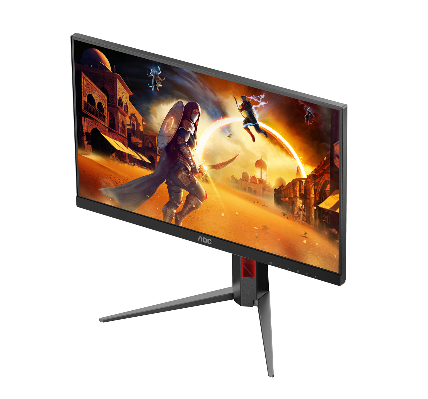 AOC AOC G4 24G4HA computerskærm 60,5 cm (23.8") 1920 x 1080 pixel Fuld HD LED Sort, Rød