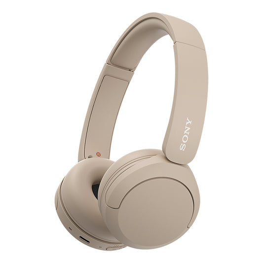 Sony Sony WH-CH520 Headset Trådløs Opkald/musik USB Type-C Bluetooth Opladningsstativ Cremefarvet