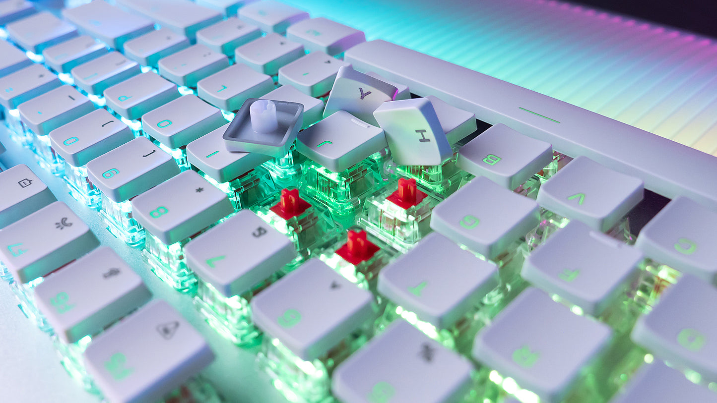 Turtle Beach Turtle Beach Vulcan II Max tastatur Spil USB QWERTZ Tysk Hvid