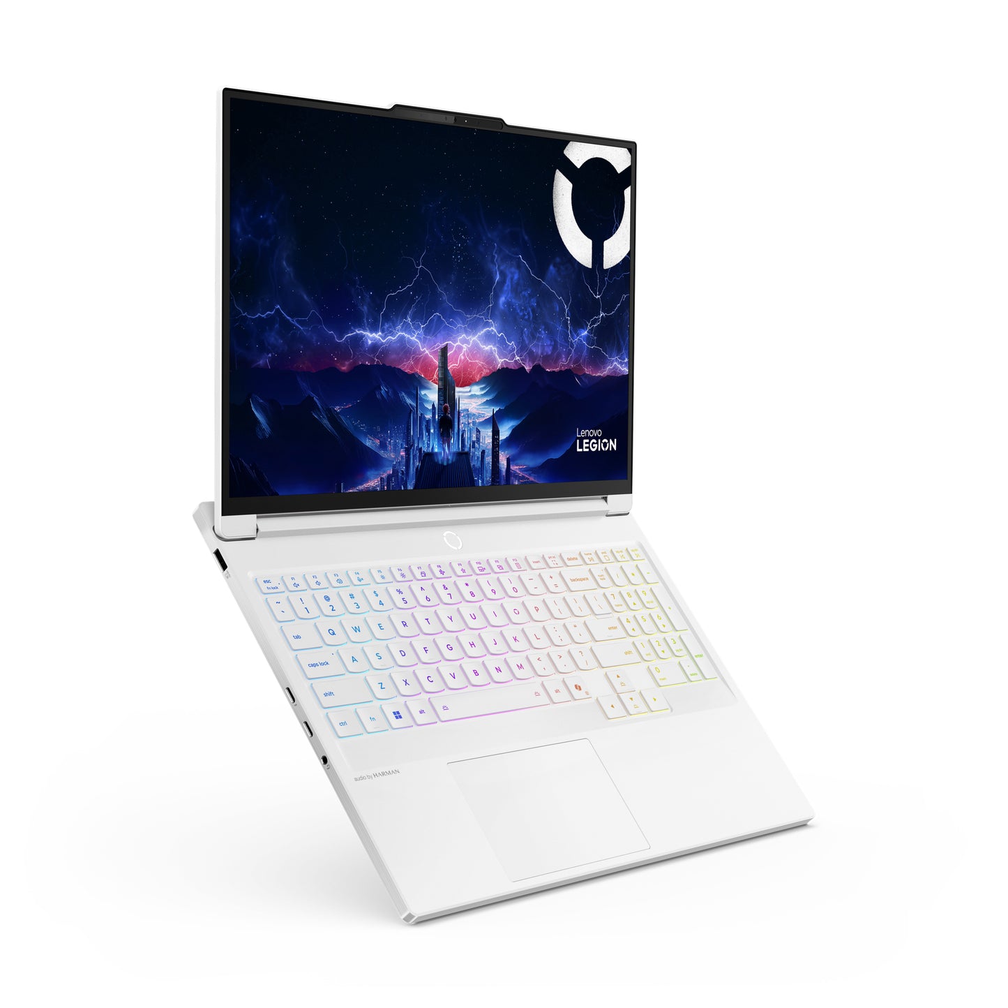 Lenovo Lenovo Legion 7 16IAX10 Intel Core Ultra 7 255HX Laptop 40,6 cm (16") WQXGA 32 GB DDR5-SDRAM 1 TB SSD NVIDIA GeForce RTX 5060 Wi-Fi 7 (802.11be) Windows 11 Home Tysk Hvid