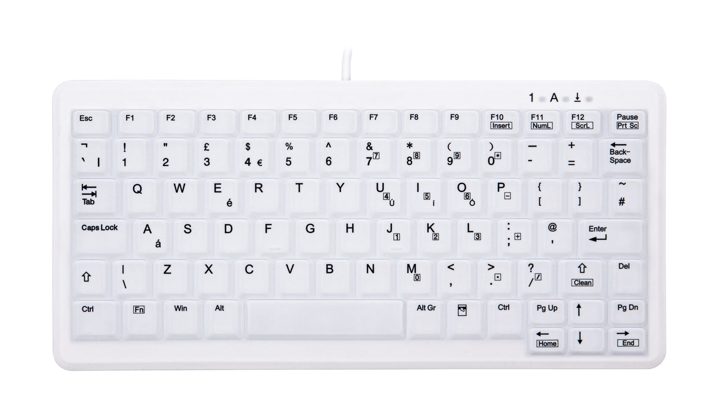 CHERRY CHERRY AK-C4110 tastatur Medicinsk USB QWERTY UK engelsk Hvid