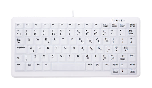 CHERRY CHERRY AK-C4110 tastatur Medicinsk USB QWERTY UK engelsk Hvid