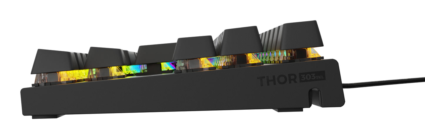 GENESIS GENESIS Thor 303 TKL tastatur Spil USB QWERTY US engelsk Sort