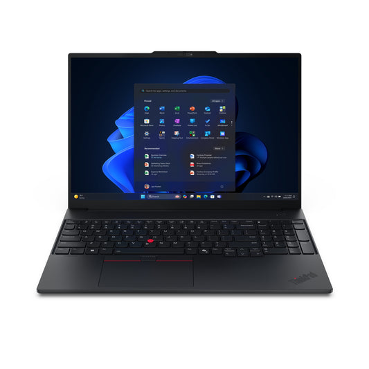 Lenovo Lenovo ThinkPad E16 Gen 3 (AMD) AMD Ryzen™ 7 250 Laptop 40,6 cm (16") WUXGA 16 GB DDR5-SDRAM 512 GB SSD Wi-Fi 6E (802.11ax) Windows 11 Pro Engelsk Sort