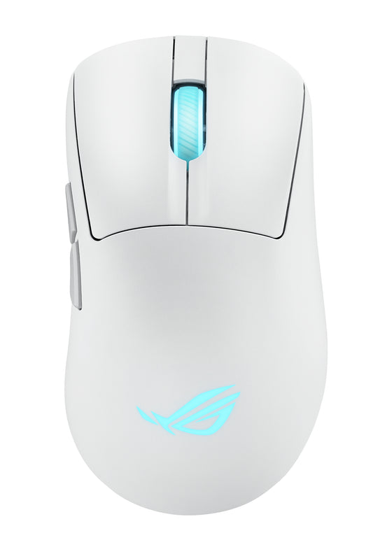 ASUS ASUS ROG Keris II Origin WHT mus Spil Højre hånd RF Wireless + Bluetooth + USB Type-A Optisk 42000 dpi