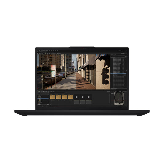 Lenovo Lenovo ThinkPad P16s Gen 4 (AMD) Copilot+ PC AMD Ryzen AI 7 350 Mobil workstation 40,6 cm (16") Berøringsskærm WQUXGA 64 GB DDR5-SDRAM 2 TB SSD Wi-Fi 7 (802.11be) Windows 11 Pro Engelsk Sort