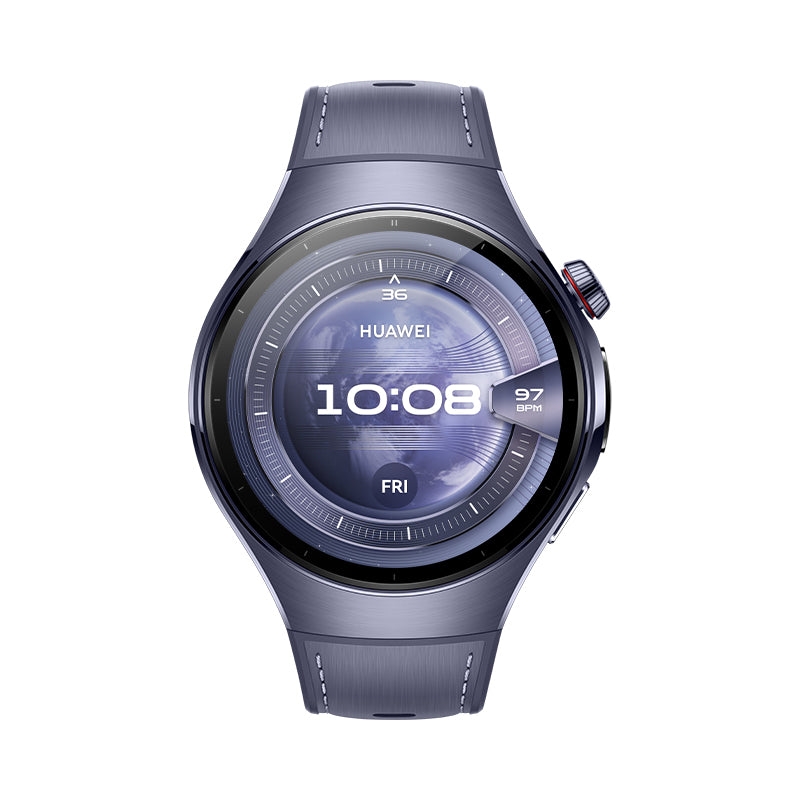 Huawei Huawei WATCH 5 3,51 cm (1.38") 46 mm Digital 466 x 466 pixel Berøringsskærm Lilla GPS (satellit)