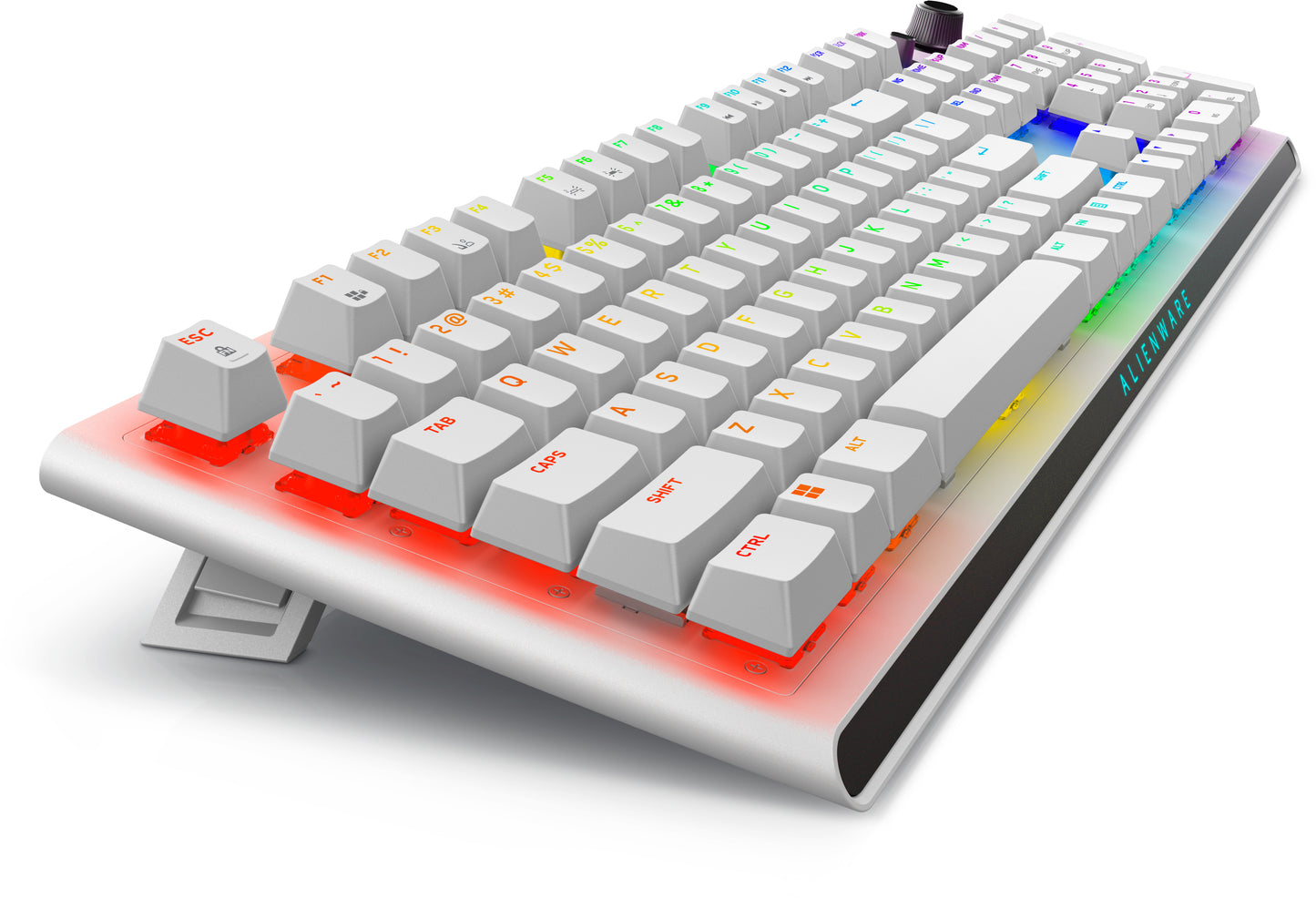 Alienware Alienware AW920K tastatur Spil USB + RF Wireless + Bluetooth Hvid