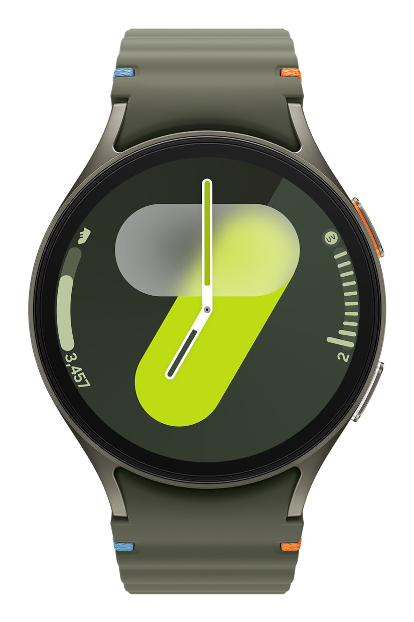 Samsung Samsung Galaxy Watch7 3,81 cm (1.5") AMOLED 44 mm Digital 480 x 480 pixel Berøringsskærm 4G Grøn Wi-Fi GPS (satellit)
