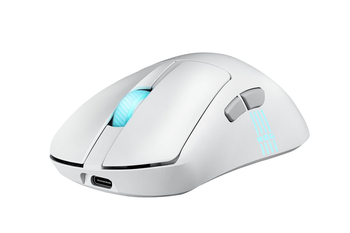 ASUS ASUS ROG Keris II Origin WHT mus Spil Højre hånd RF Wireless + Bluetooth + USB Type-A Optisk 42000 dpi